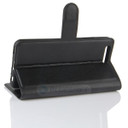 Huawei P10      Pu Wallet Case    [Black]