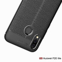 Huawei Nova 3e      Leather Texture Case    Red