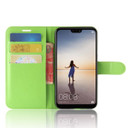 Huawei Nova 3E      Pu Wallet Case    [Green]