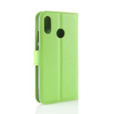 Huawei Nova 3E      Pu Wallet Case    [Green]