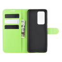 Huawei P40      Pu Wallet Case    [Green]