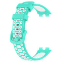 Huawei Band 9      Silicone Strap   Turquoise/White