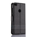 Huawei Nova Lite      Pu Wallet Case    [Black]