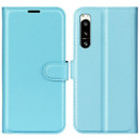 Sony Xperia 5 Iv      Pu Wallet Case    [Lightblue]