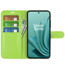 Oneplus Nord 3      Pu Wallet Case    [Green]