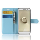 Vodafone Smart E9      Pu Wallet Case    [Lightblue]
