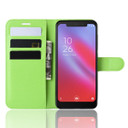 Vodafone Smart N10      Pu Wallet Case    [Green]