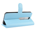 Vodafone Smart V10      Pu Wallet Case    [Lightblue]