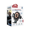 PROMATE 15W Auto Clamping Wireless Car Mount for 4.7-6.7" Devices, Black POWERMOUNT-2
