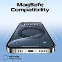 PROMATE 360 MagSafe Phone Mount - Slim, Secure, Metal Ring, Black (MODEL: MAGNETITE)