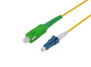 DYNAMIX 3M 9u SCAPC/LC Simplex SM G657A1 Bend Insensitive Fibre Lead, Yellow LSZH Jacket FSM-SCALC-3-SX