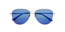 Prive Revaux Hollywood Sunglasses [Silver/Blue]