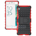 Sony Xperia Xa      Heavy Duty Case    [Red]