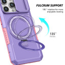 Apple iPhone 15 Pro Max Magsafe Sliding Cover Case Purple