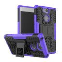 Sony Xperia Xa2      Heavy Duty Case    [Purple]