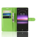 Sony Xperia 1      PU Wallet Case    [Green]