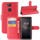 Sony Xperia Xa2      PU Wallet Case    [Red]