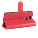 Sony Xperia Xa2      PU Wallet Case    [Red]