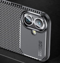Apple iPhone 16      Carbon Fibre Case    [Black]