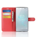 Sony Xperia XZ2 Premium      PU Wallet Case    [Red]