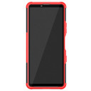 Sony Xperia 10 Iii      Heavy Duty Case    [Red]