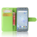 Sony Xperia XZ2 Compact      PU Wallet Case    [Green]