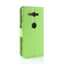 Sony Xperia XZ2 Compact      PU Wallet Case    [Green]