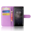 Sony Xperia Xa2      PU Wallet Case    [Purple]