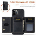 Apple iPhone 12 Pro Max Magnetic Wallet Black