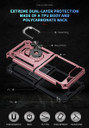 Samsung Galaxy Z Flip 6      Military Armour Ring Case    [Rosegold]