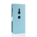 Sony Xperia XZ2      PU Wallet Case    [Lightblue]