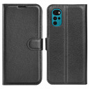 Motorola G22      Pu Wallet Case    [Black]