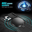 Apple iPhone 13 Pro Max Magsafe Sliding Cover Case Black