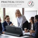 Samsung Galaxy Z Fold 6      Pu Wallet Case    [Black]