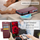 Samsung Galaxy Z Fold 6      Pu Wallet Case    [Maroon]