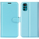 Motorola G22      Pu Wallet Case    [Lightblue]