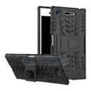 Sony Xperia XZ1      Heavy Duty Case    [Black]