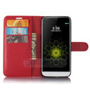 LG G6      Pu Wallet Case    [Red]