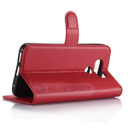 LG G6      Pu Wallet Case    [Red]