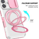 Apple iPhone 16      Magsafe Sliding Cover Case    [Pinkwhite]