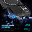 Apple iPhone 16      Magsafe Sliding Cover Case    [Black]