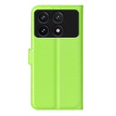 Xiaomi Poco F6 Pro      Pu Wallet Case    [Green]