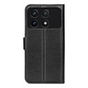 Xiaomi Poco F6 Pro      Pu Wallet Case    [Black]