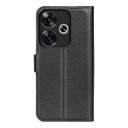 Xiaomi Poco F6      Pu Wallet Case    [Black]