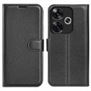 Xiaomi Poco F6      Pu Wallet Case    [Black]