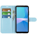 Sony Xperia 10 Vi      Pu Wallet Case    [Lightblue]