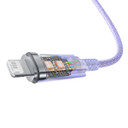 Baseus Usb Type-A To Lightning  [Purple]   [1M]