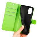 Motorola E32      Pu Wallet Case    [Green]