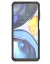 Motorola G22      Heavy Duty Case    [Black]