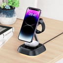 Acefast 20.5W Premium 3-in-1 Magnetic Wireless Charger w/ Stylish Ambient Light (E16)